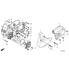 Left crankcase cover