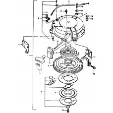 Starter assy recoil