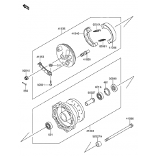 Front hub