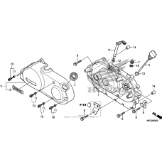 Right crankcase cover