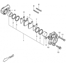 Front caliper