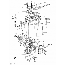 Drive shaft housing