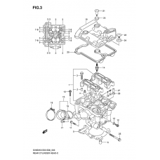 Rear cylinder head              

                  Model k3/k4/k5/k6