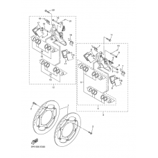 Front brake caliper