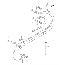 Rear brake hose              

                  Gsf1200sav