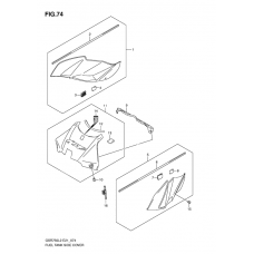 Fuel tank side cover