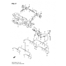 Throttle body hose/joint              

                  Gsx-r1000l1 e14