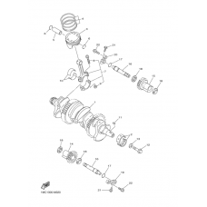 Crankshaft piston