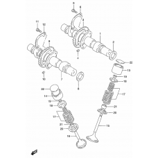 Camshaft-valve