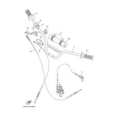 Steering handle. cable