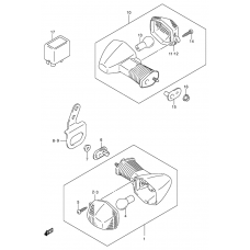 Turnsignal front & rear lamp              

                  Model k2/k3/k4