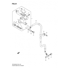 Front master cylinder