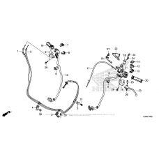 Ручка руля & Пульт управления рулевой & Тросики