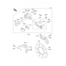 Front brake caliper