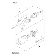 Starting motor