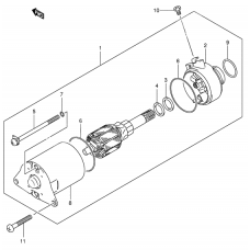 Starting motor