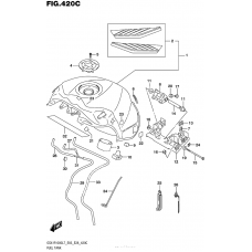 Топливный бак (Gsx-R1000L7 E28) (Ysf)