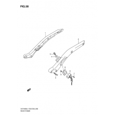 Rear frame