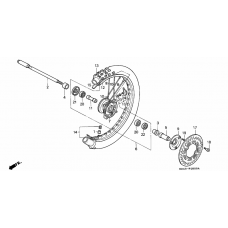 Transom + tube              

                  CR125RL/RM