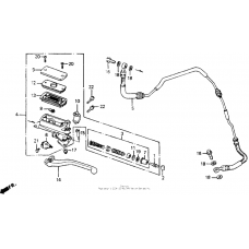 Главный цилиндр сцепления
