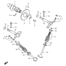 Cam shaft - valve