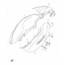 Fuel tank cover              

                  Model v