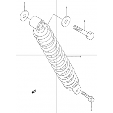 Rear shock absorber