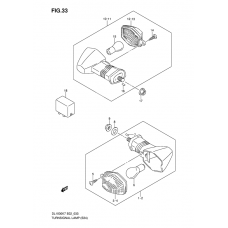 Turnsignal front & rear lamp