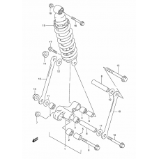 Rear cushion lever              

                  Gsf1200sav