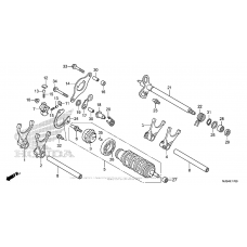 Копирный вал & Вилки & Вал переключения