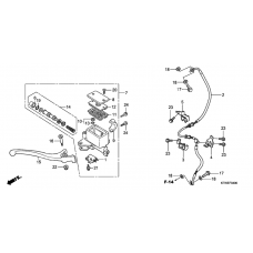 Fr. brake master cylinder              

                  SH300/R