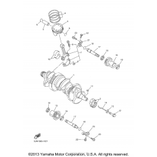 Crankshaft piston