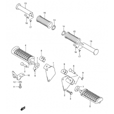 Footrest              

                  Model k3/k4