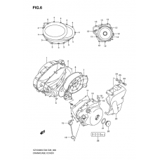 Crankcase cover ass`y (v