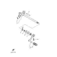 Schaltwelle & schaltpedal
