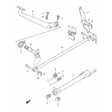 Stand - rear brake