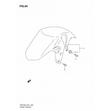 Front fender              

                  Gsr750auel2 e21