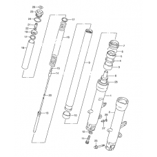 Front damper              

                  Model w/x/y