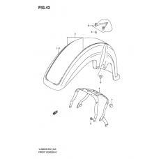 Front fender              

                  Model k6/k7