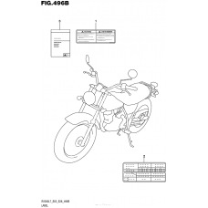 Информационные наклейки (Rv200L7 E28)