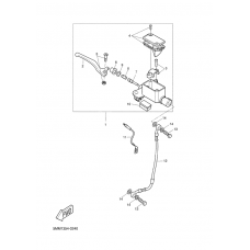 Front master cylinder