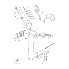 Steering handle. cable