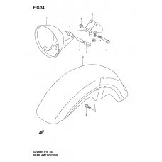 Headlamp housing