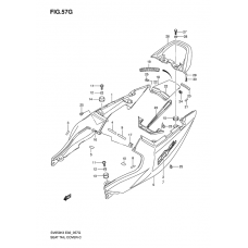 Seat tail cover              

                  Sv650k7/ak7/uak7