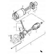 Starting motor