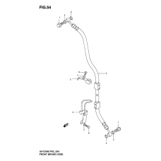 Front brake hose