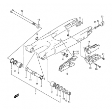 Rear swinging arm              

                  Model k1/k2/k3