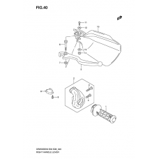 Right handle lever