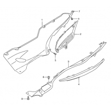 Side leg shield              

                  Model w/x