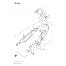 Seat tail cover              

                  Gsf650k6/uk6/ak6/uak6